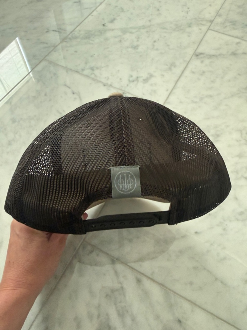 Beretta SDY Trucker Hat Richardson 112 Khaki/Black - Picture 3 of 4